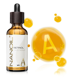 Nanoil - Retinol Face Serum, 50 ml, kasvoseerumi A-vitamiinilla
